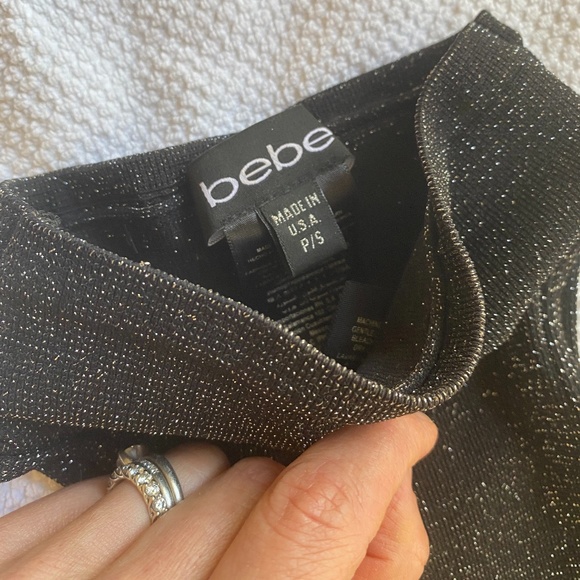 Bebe Sparkle Sweater Dress - Picture 2 of 5